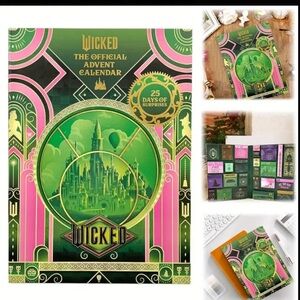 NEW: WICKED Musical 2024 Advent Calendar with 25 Collectible Items